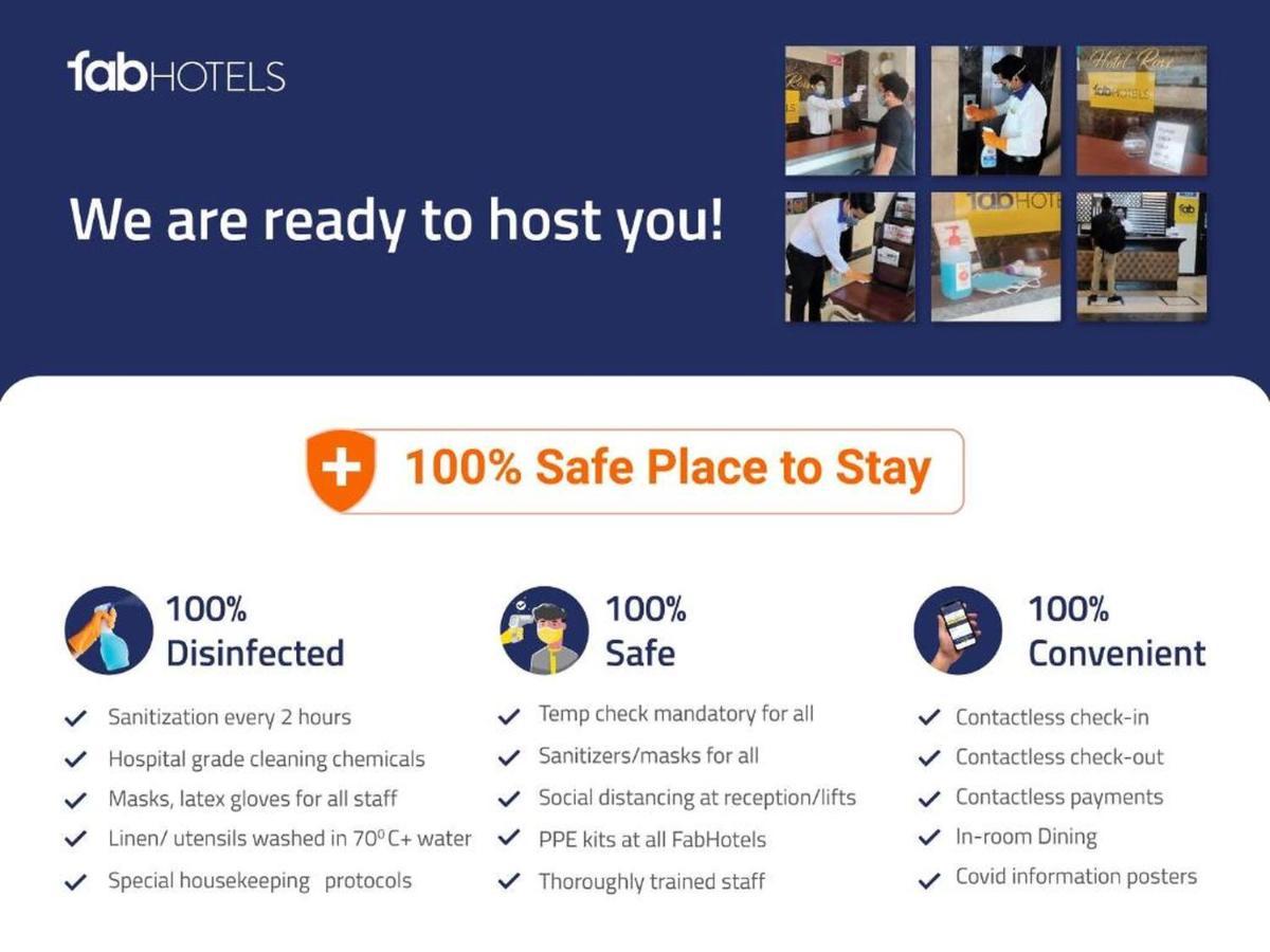Fabhotel Kriti Green فاراناسي المظهر الخارجي الصورة